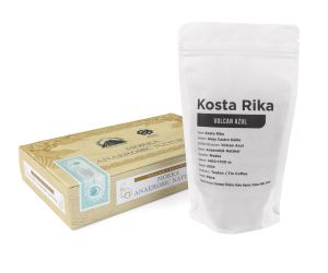 KafeinKültür Özel Kutusuyla 100gr Kosta Rika Volcan Azul Anaerobic Natural Mokka Limited Edition