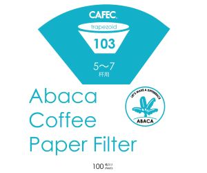 Cafec Abaca Trapezoid Filtre Kağıdı – 103